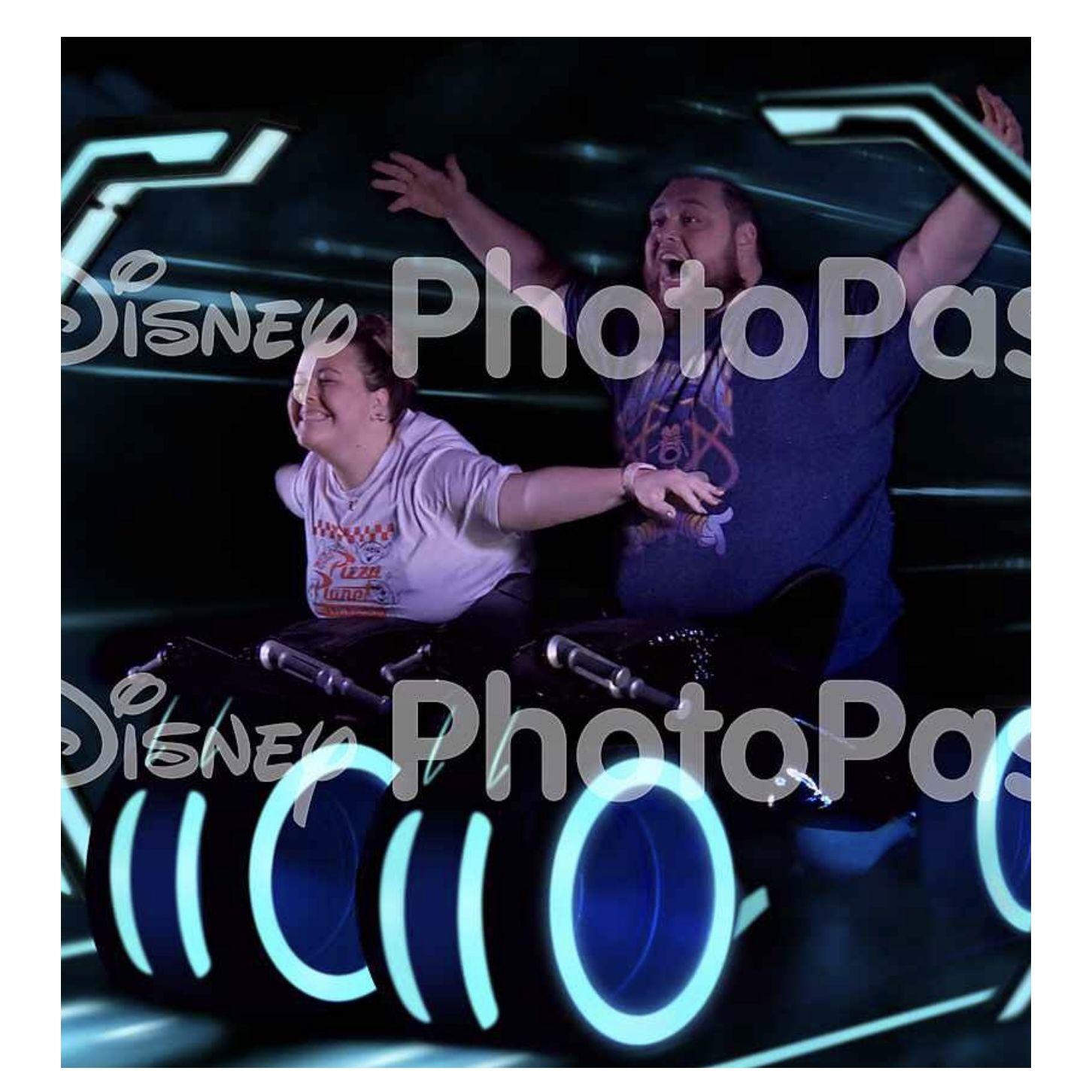 evidence of us using our Disney Pass