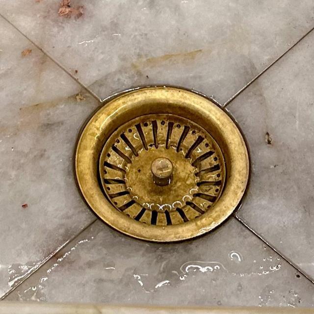 Unlacquered Brass Kitchen Sink Strainer Sink Waste Strainer Basket Drain Cover & Basket Strainer