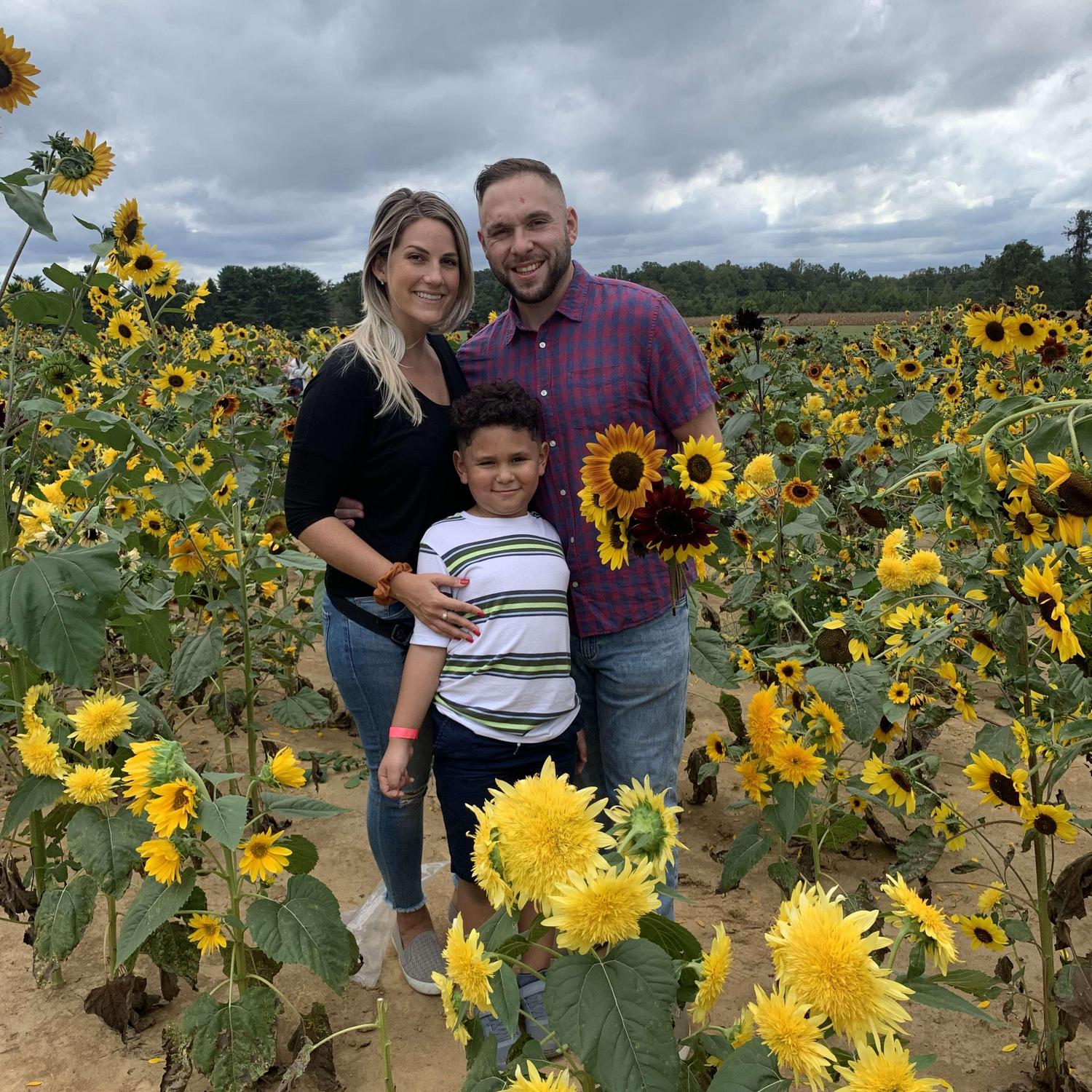 Sunflower Field with Eli