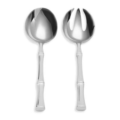 Ricci Bamboo 2-Piece Salad Server Set