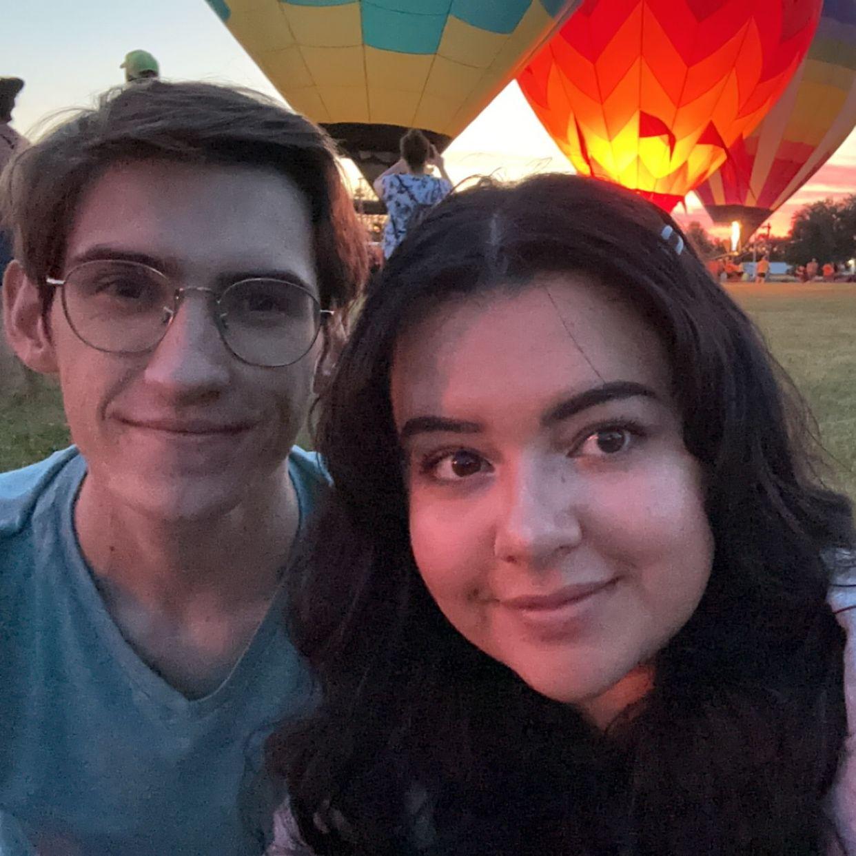 hot air balloons