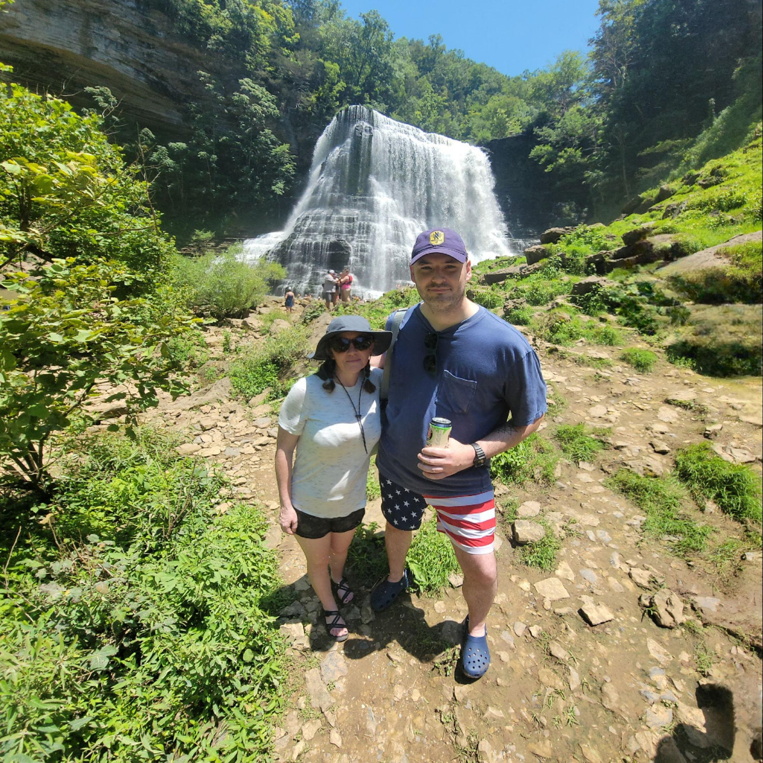 Hiking Burgess Falls Burgress Falls
