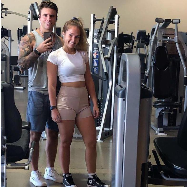 Where you can pretty much find us every day - the gym.