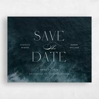Blue Wedding Save the Date - Grandscape Landscape