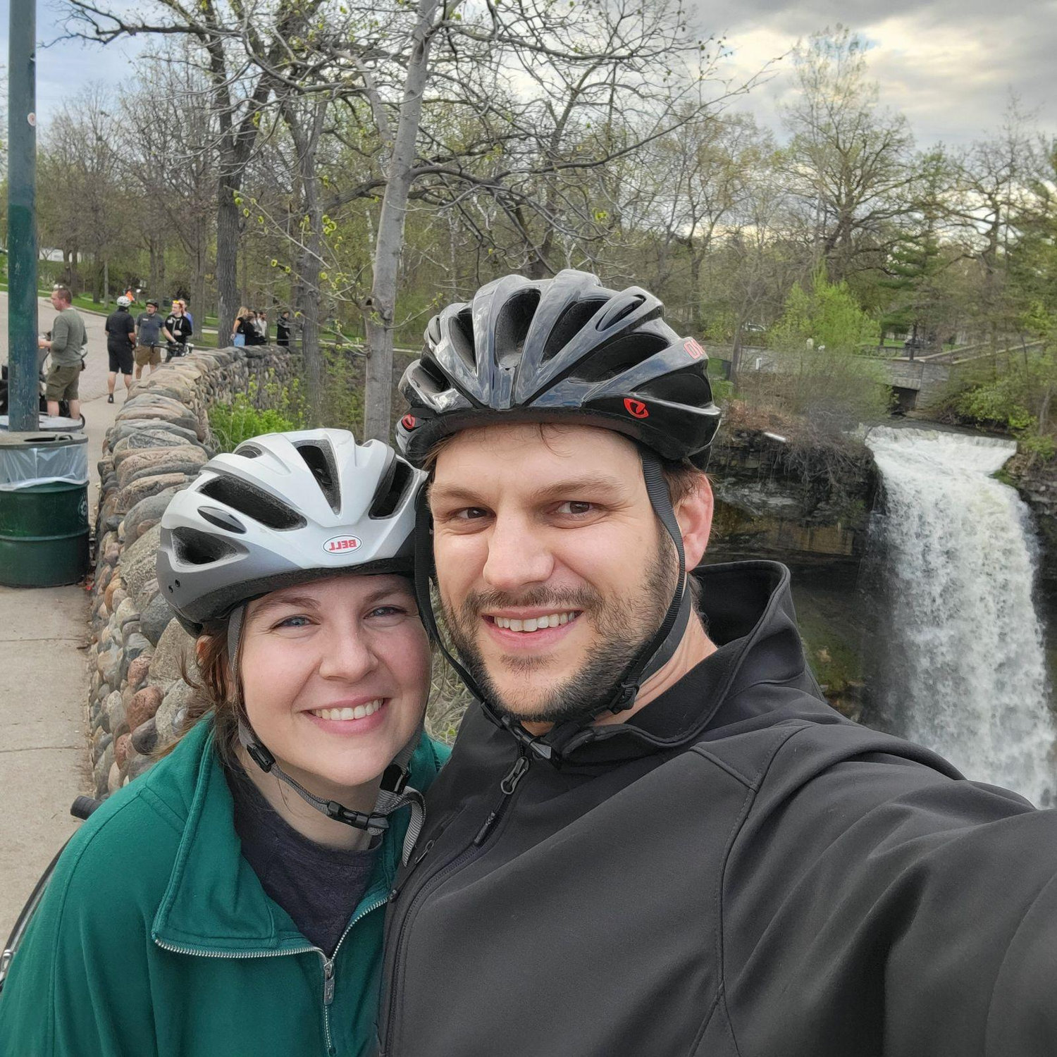 Our first photo ever together!