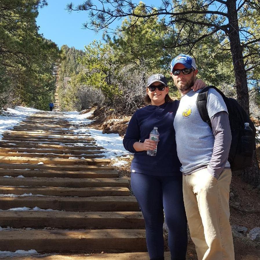 Our first vacation in Colorado Springs.