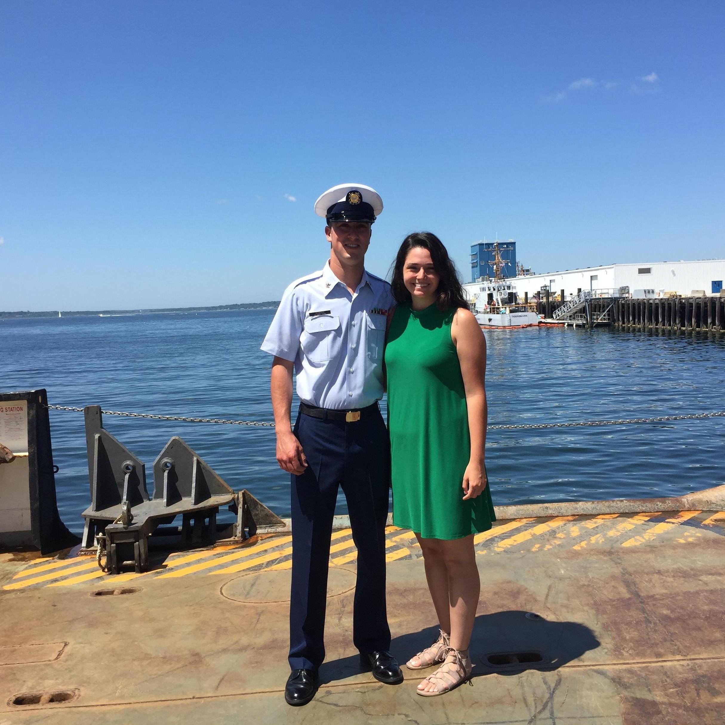 Coast Guard EM2 Pinning