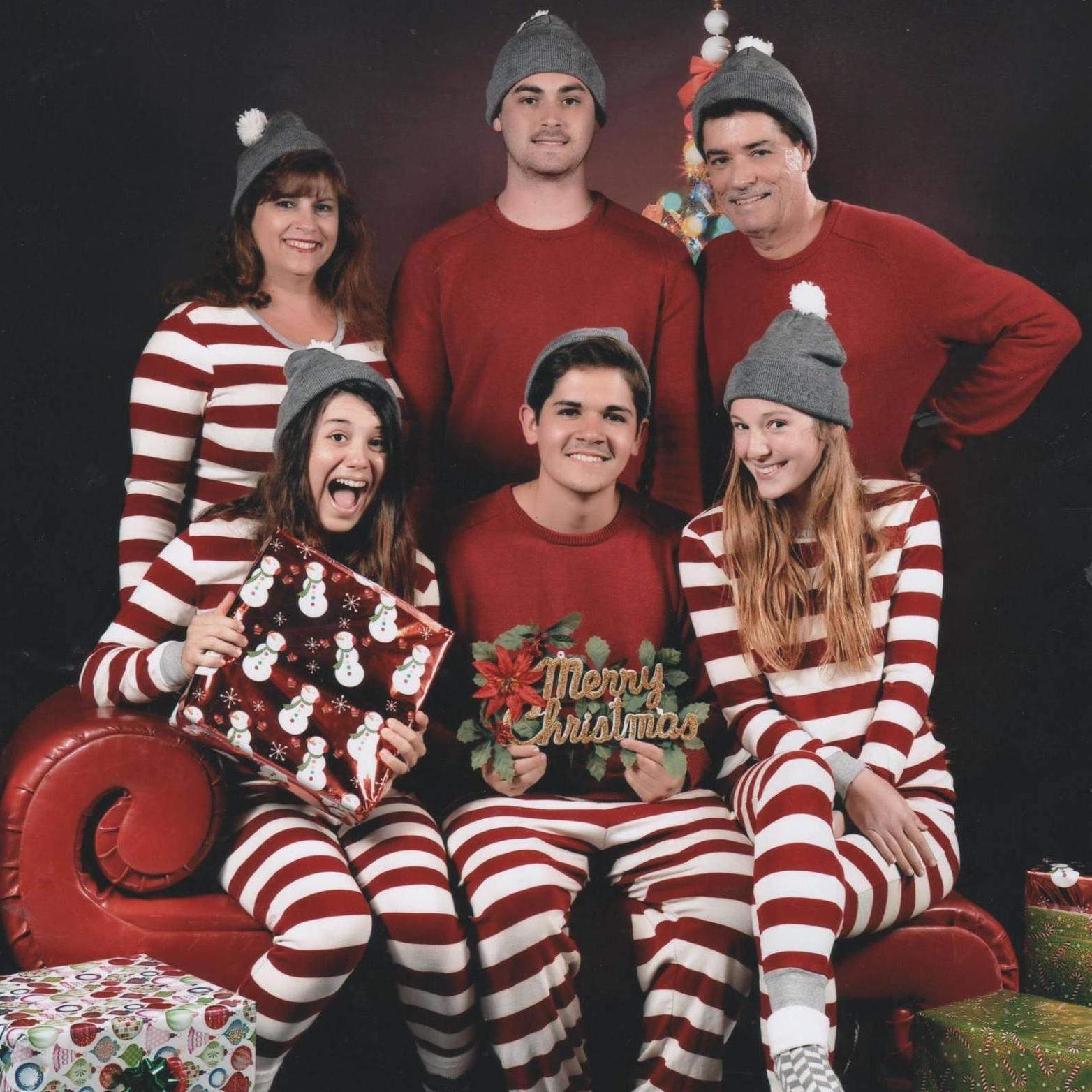One christmas where we all dressed in regular clothes.