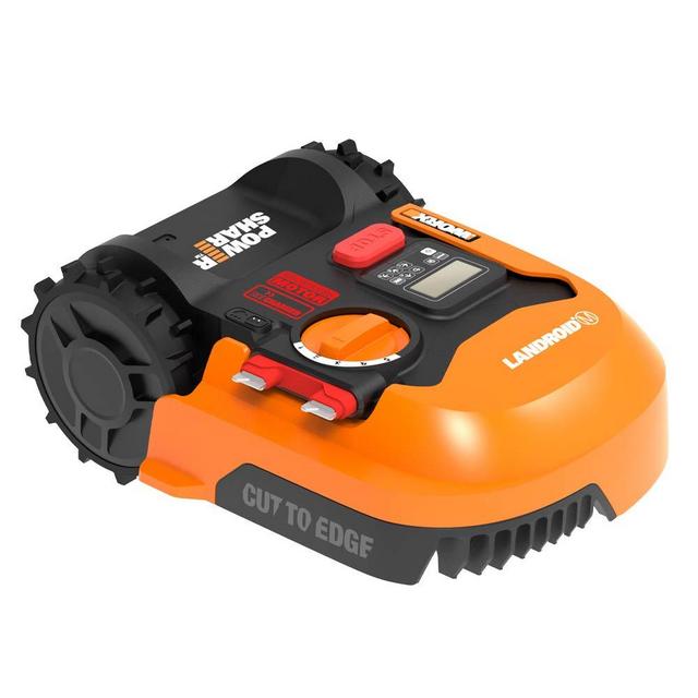 Worx WR140 Landroid M 20V Power Share Robotic Lawn Mower, Orange