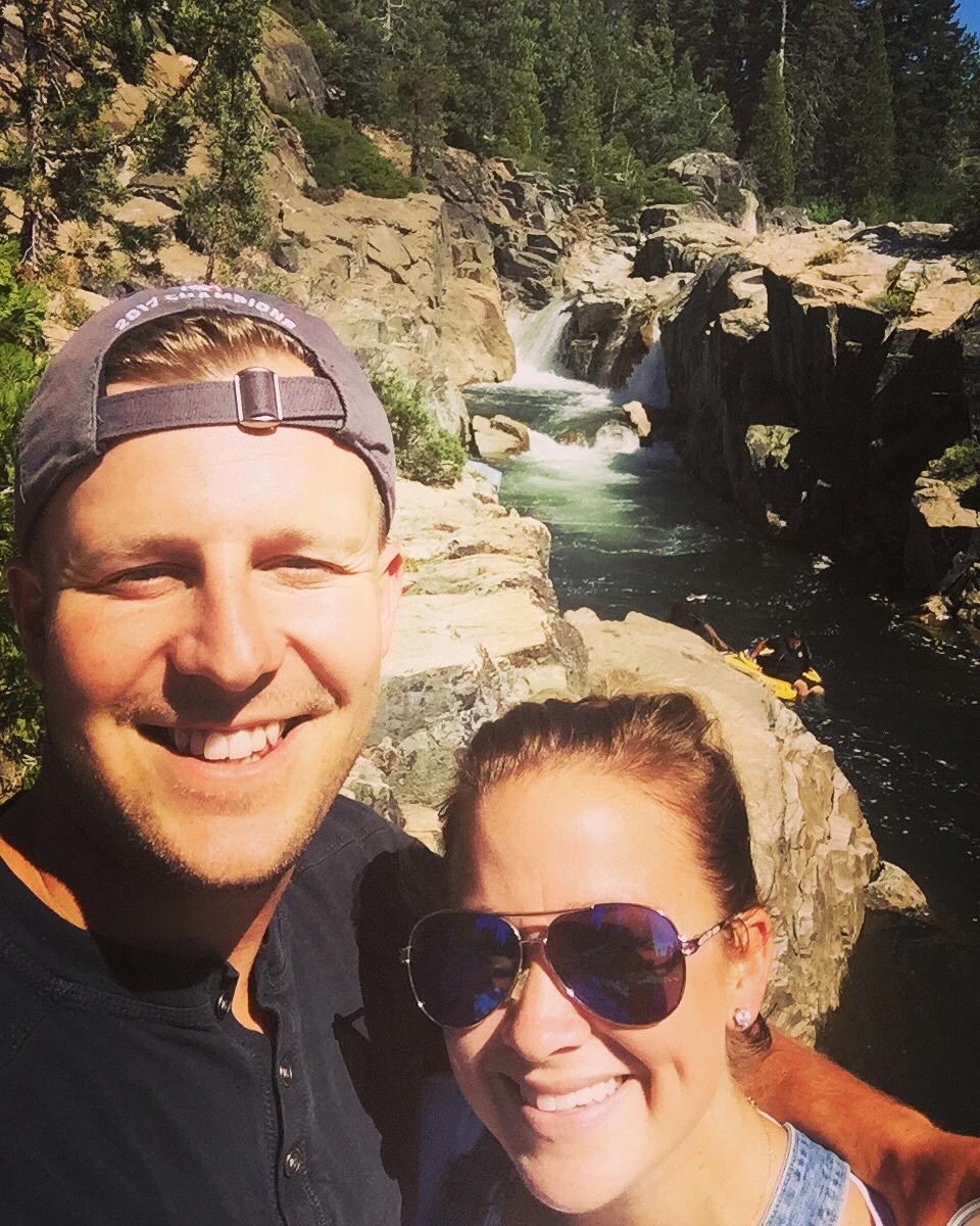 Camping on the Yuba River and first time "I love you" was said...guess who said it first?