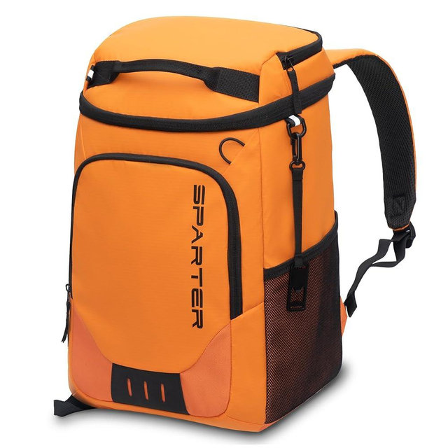 SPARTER Backpack Cooler Insulated Leak Proof 33/49 Cans, 2 Insulated Compartments Thermal Bag, Portable Lightweight Beach Travel Camping Lunch Backpack for Men and Women