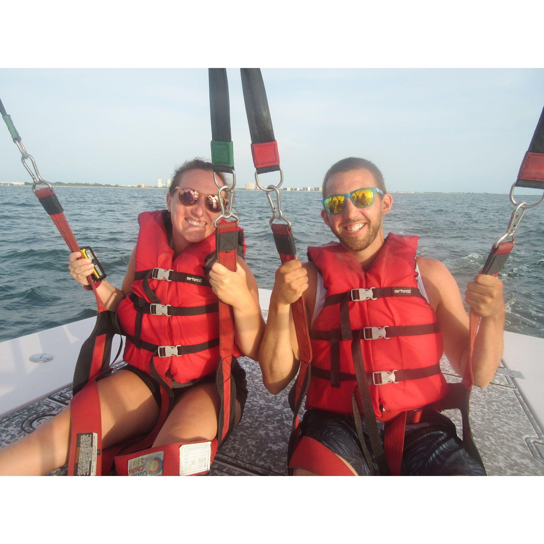 Parasailing in Clearwater