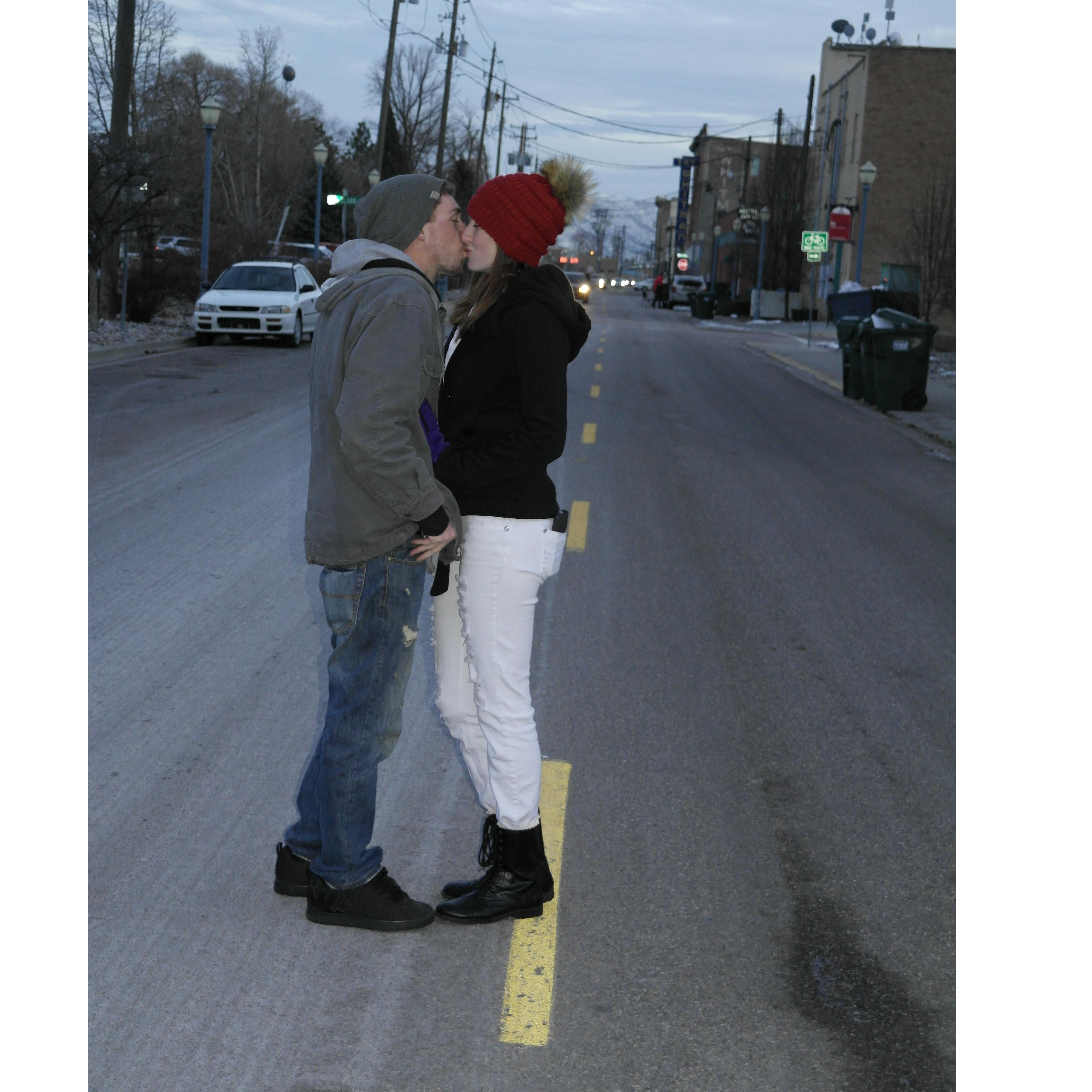 No matter where the road takes us, at least we will be together!!