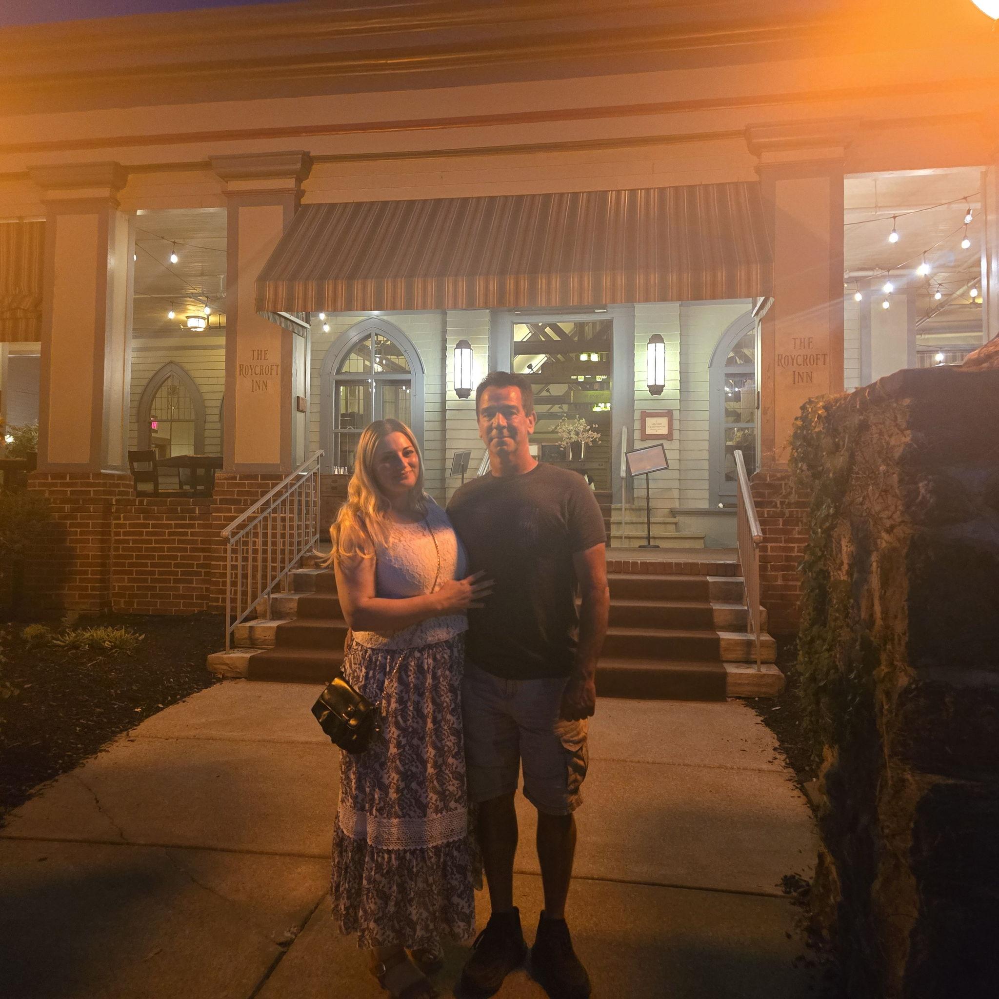 Birthday surprise dinner at RoyCroft Inn