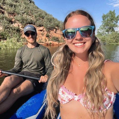 One of our favorite pastimes is paddleboarding. This time we were at Horsetooth Reservoir, CO. (2024)