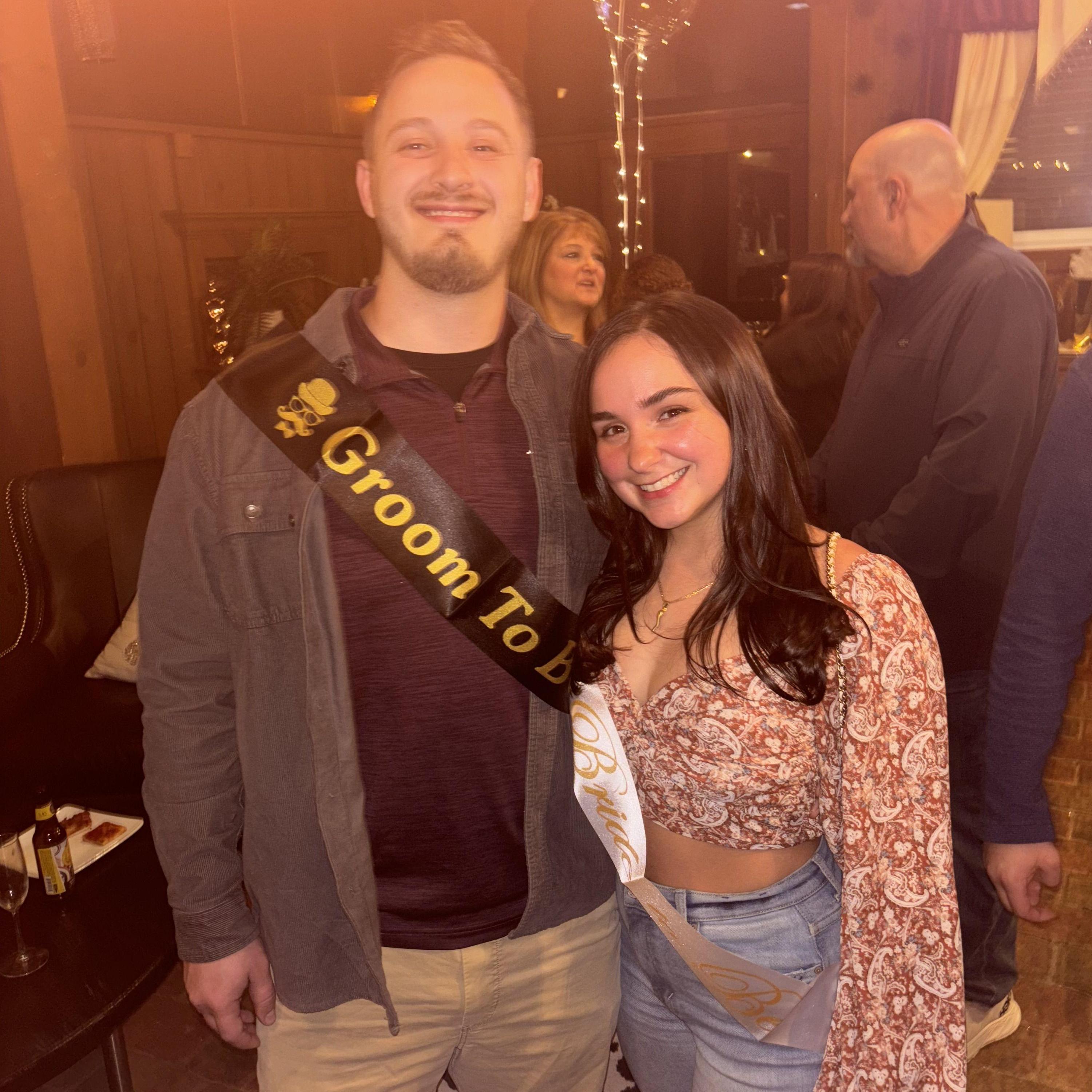 Engagement party thrown by the BEST friends and family