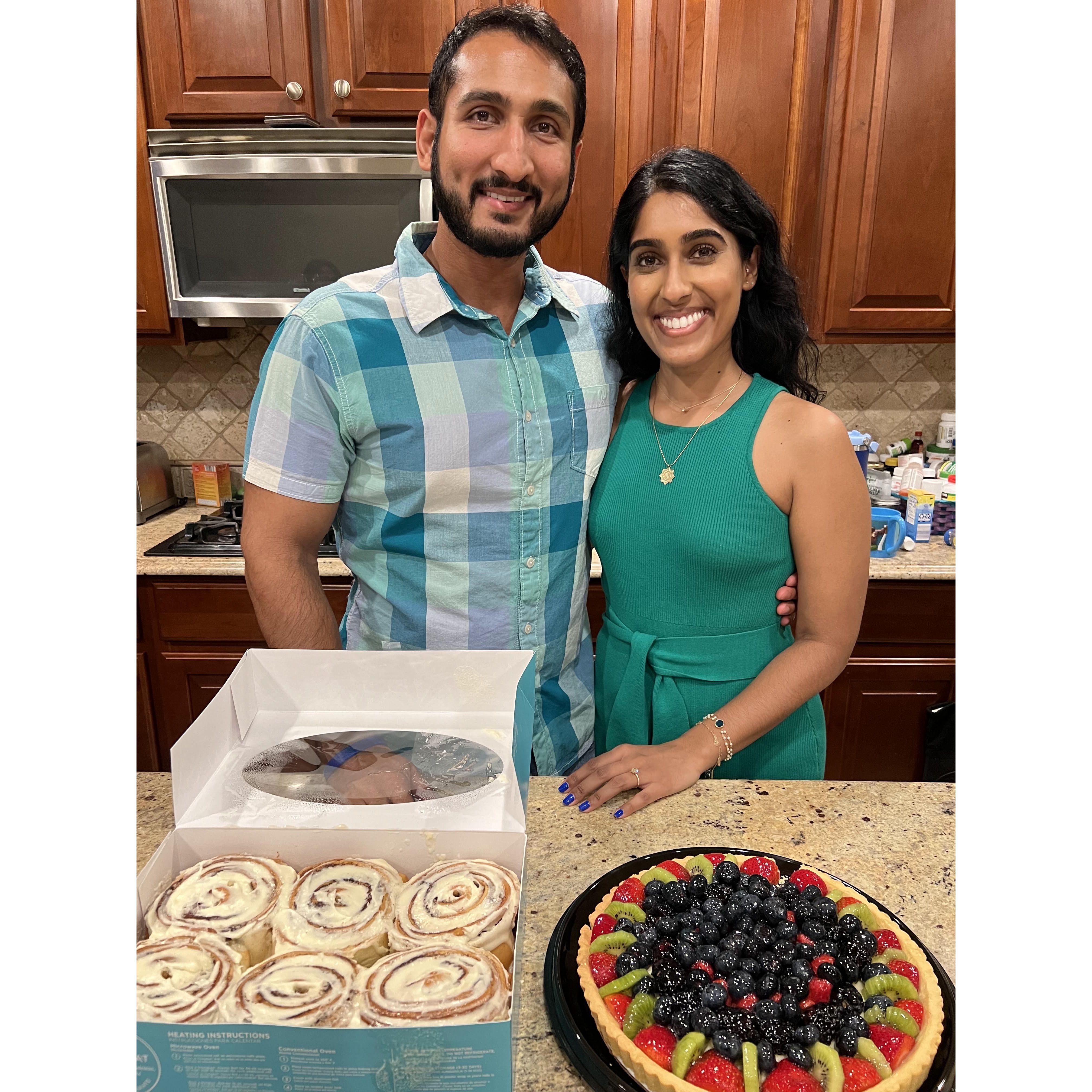 Celebrating Avi's 34th birthday