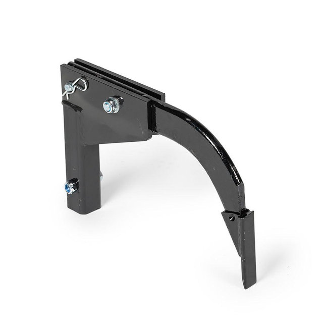 Titan Attachments Hitch-Mounted Ripper, Cat 0 & Cat 1 Tractor/ATV/UTV Compatible, Fits 2in Hitch Receivers, Two Height Adjustments, Subsoiler with Reversible Tooth, 3 Point Landscaping Trencher