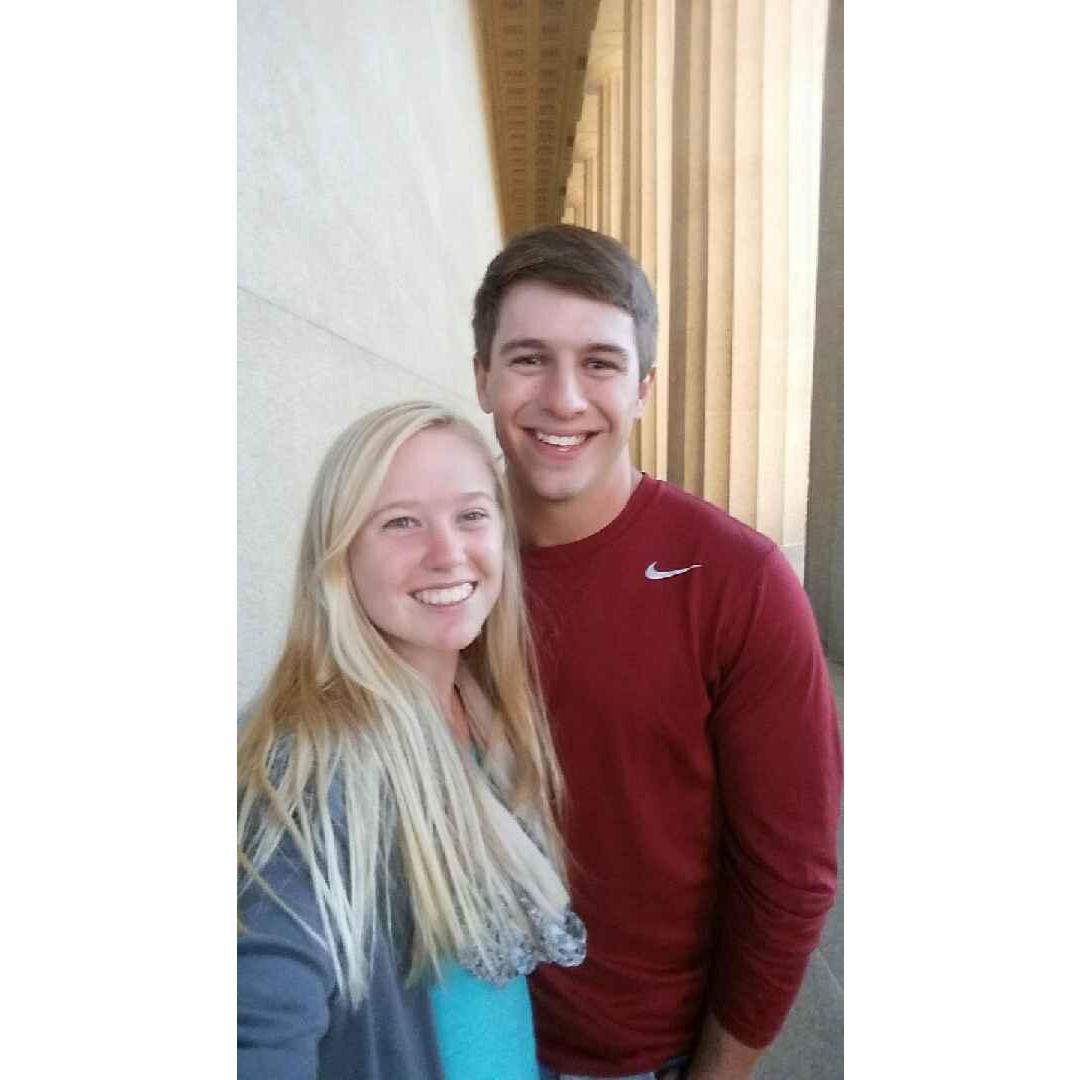 Date at the Parthenon in Nashville