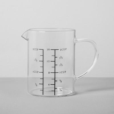 Crate & Barrel 2-Cup Glass Measuring Cup