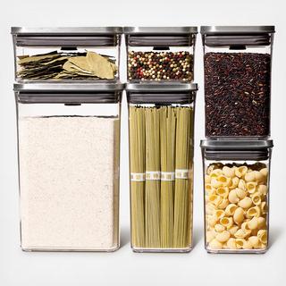 Steel 6-Piece POP Container Set