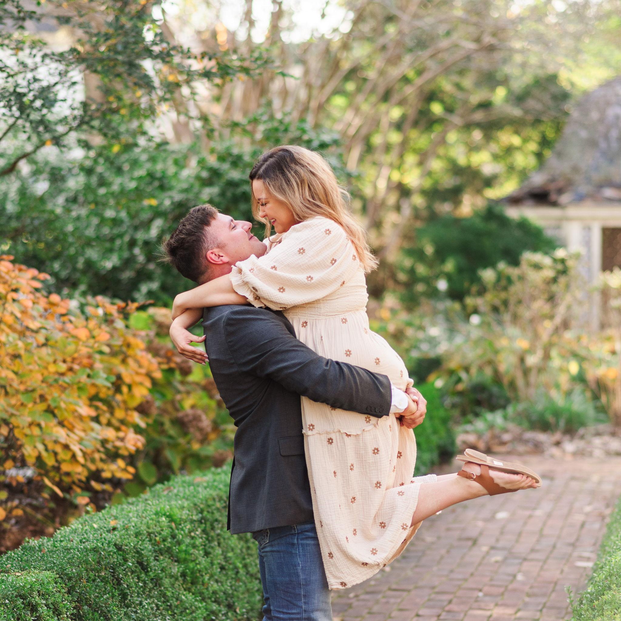 Engagement Photos by Emily Saunders in New Bern where Dustin proposed!