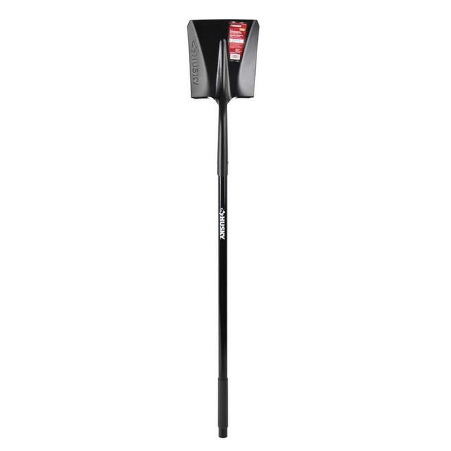 47 in. L Fiberglass Handle Steel Transfer Shovel with Grip