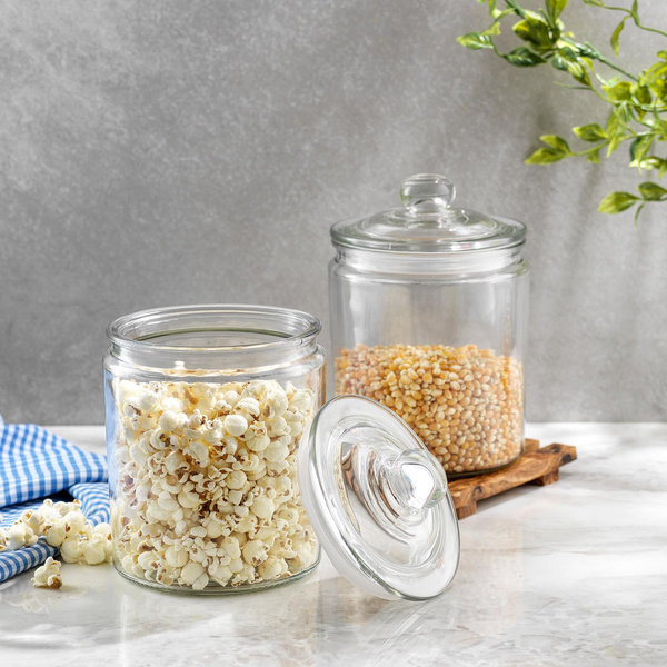 JoyJolt Glass Cookie Jar