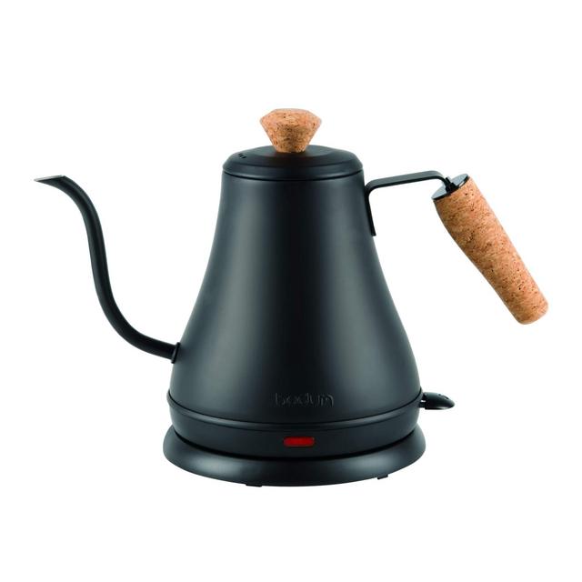 Gooseneck Electric Water Kettle, 27 Ounce, Matte Black