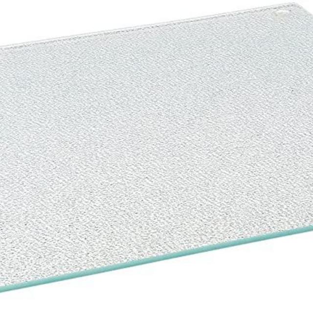 Farberware Glass Utility Cutting Board, 12-Inch-by-14-Inch, 12" x 14", Clear