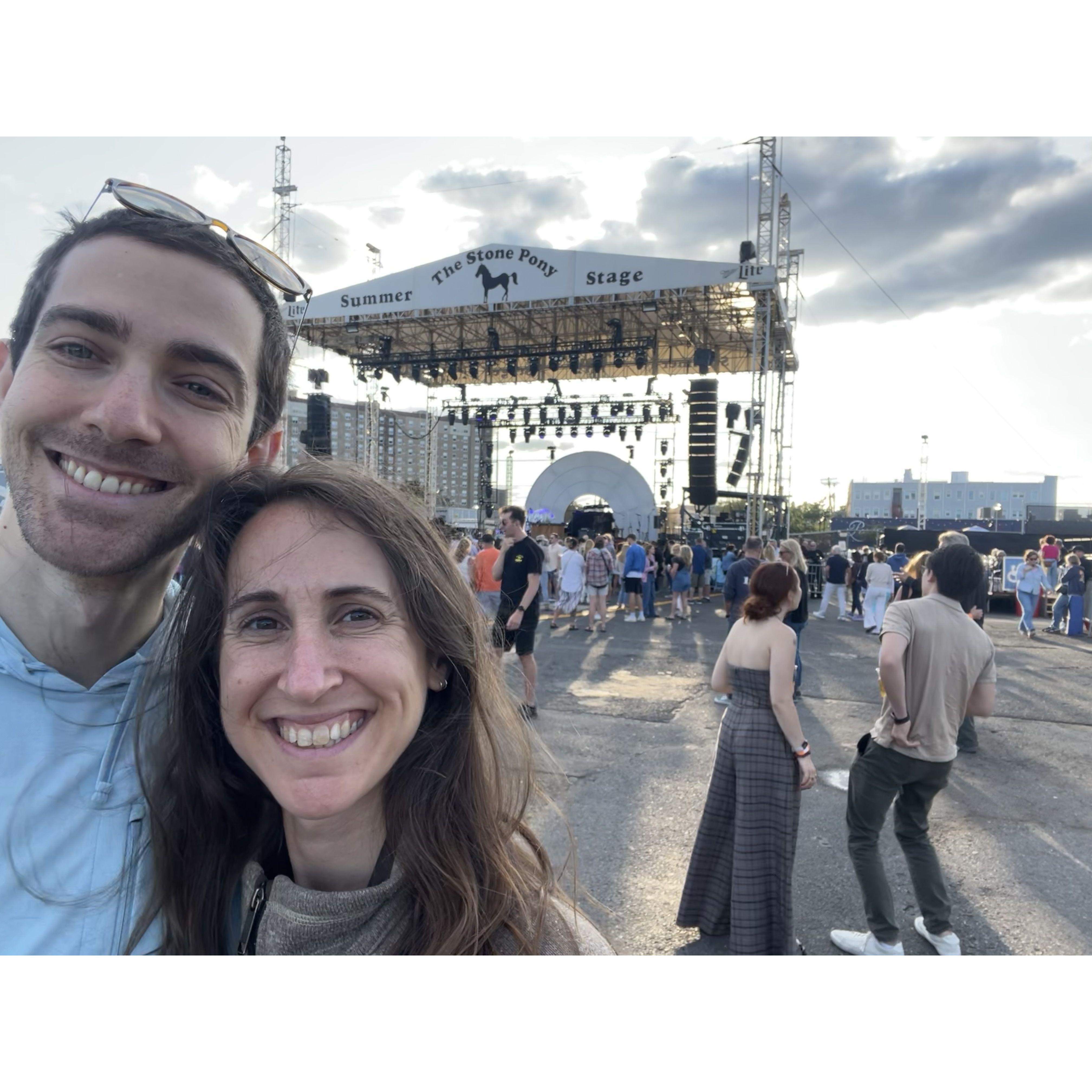 Seeing Lake Street Dive, one of our favorite bands!