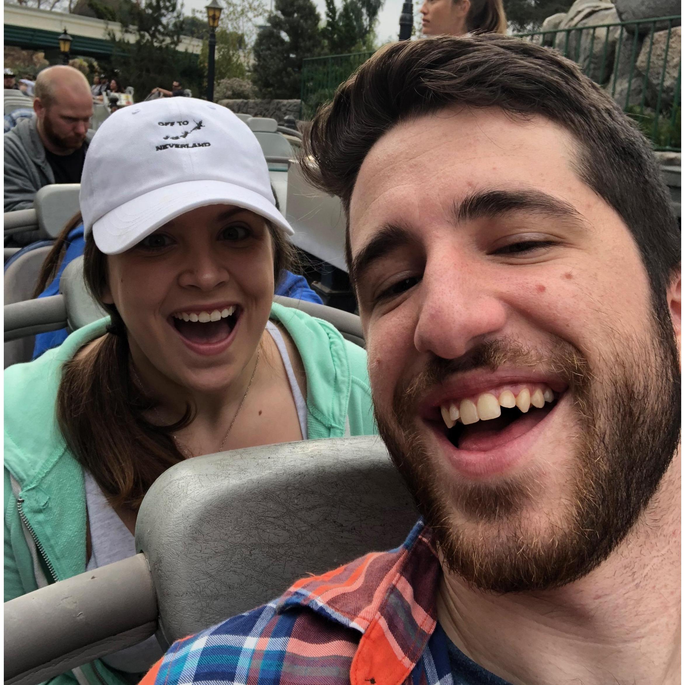 Our first trip to Disneyland!