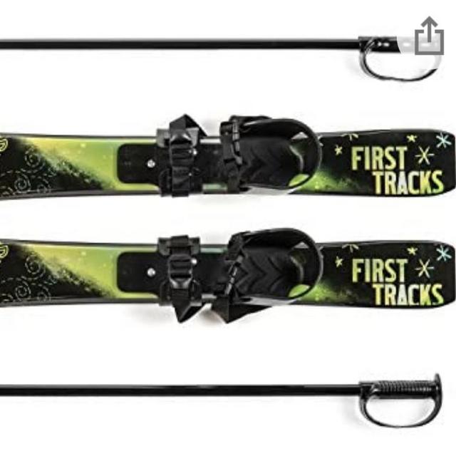 Lucky Bums Toddler Kids Beginner Snow Skis