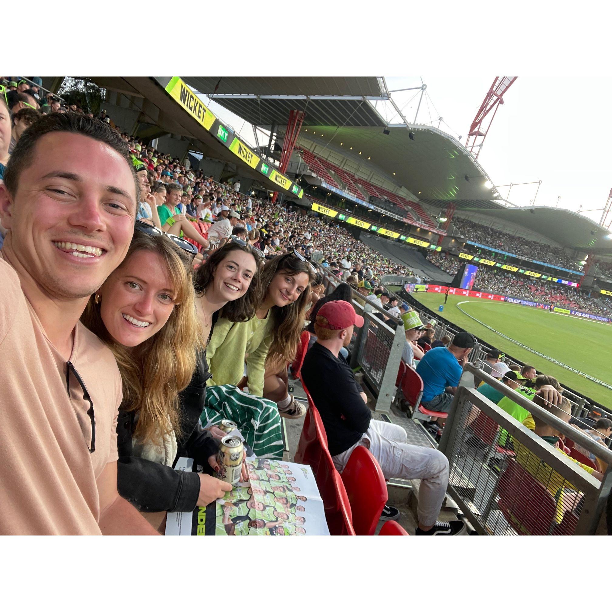 Sydney, Australia: Cricket Match with Liv & Callan (2025)