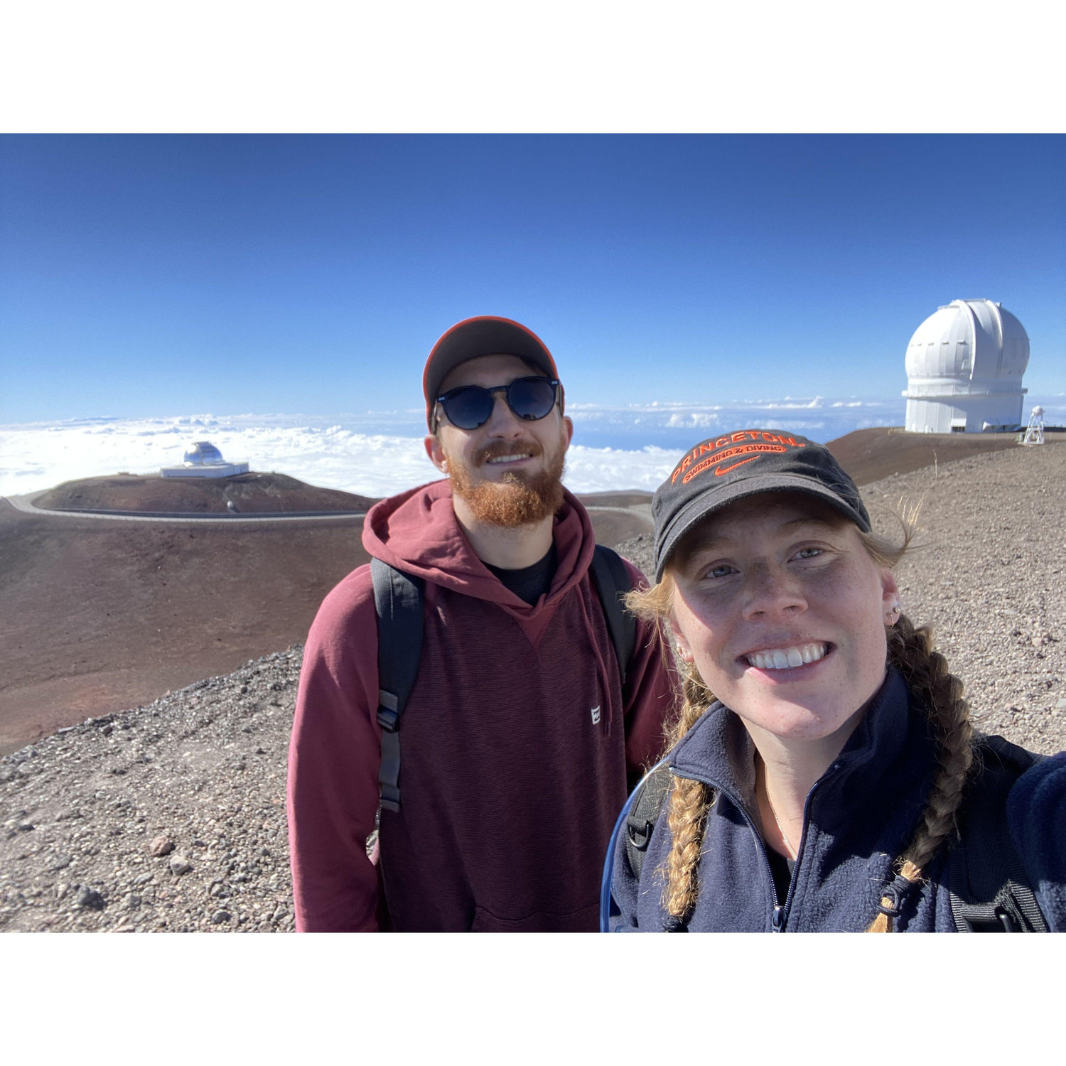 Taken at the summit of Mauna Kea on one of our last days in Hawaii!