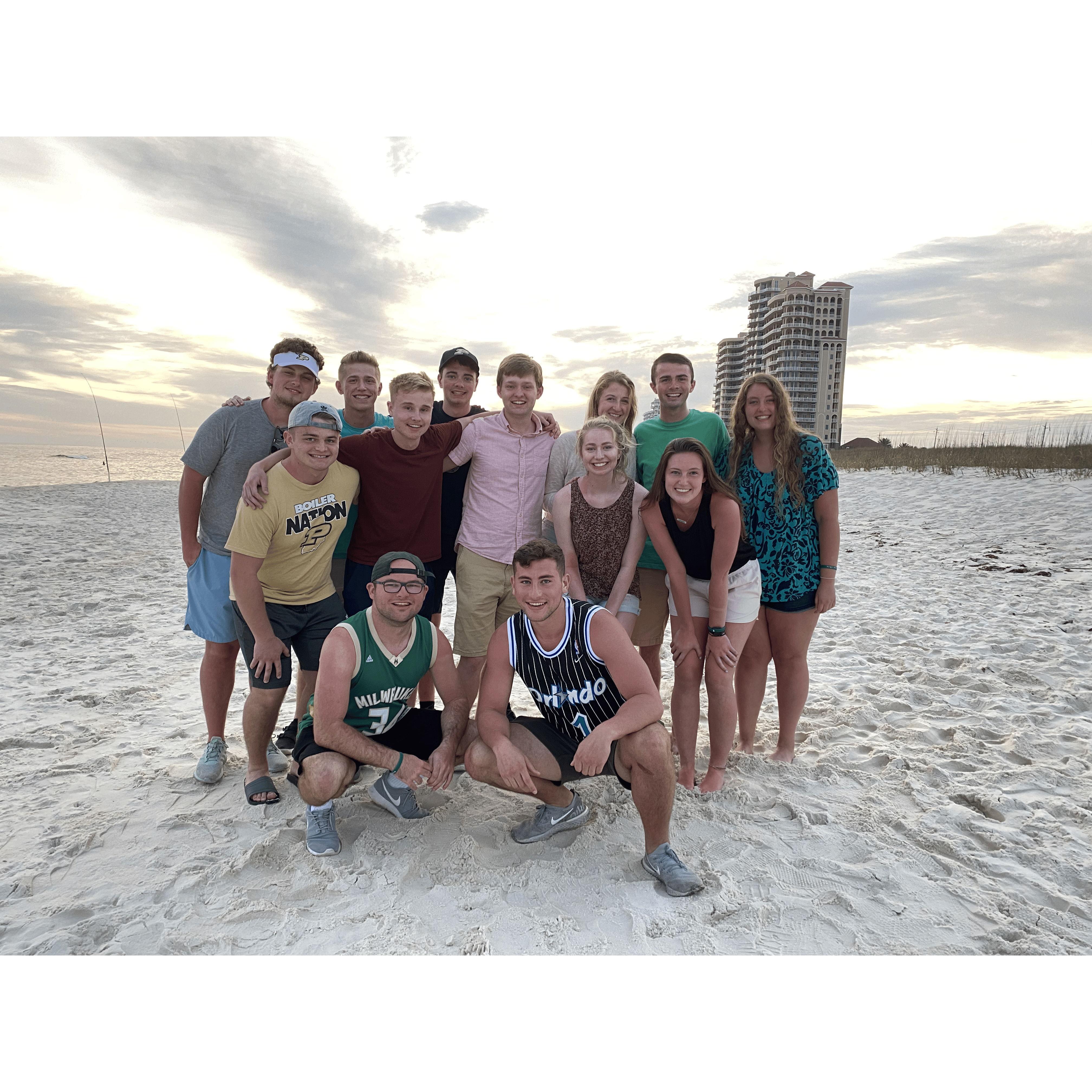 March 2020 Spring Break trip where Seth and Michelle first spent time together.