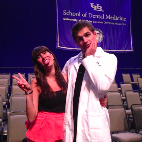 The beginning of dental school...