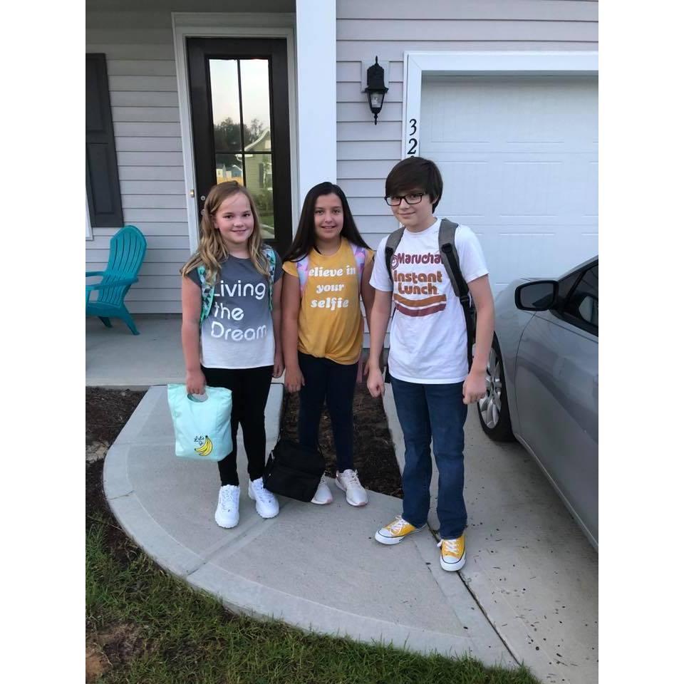 First day of a new school year