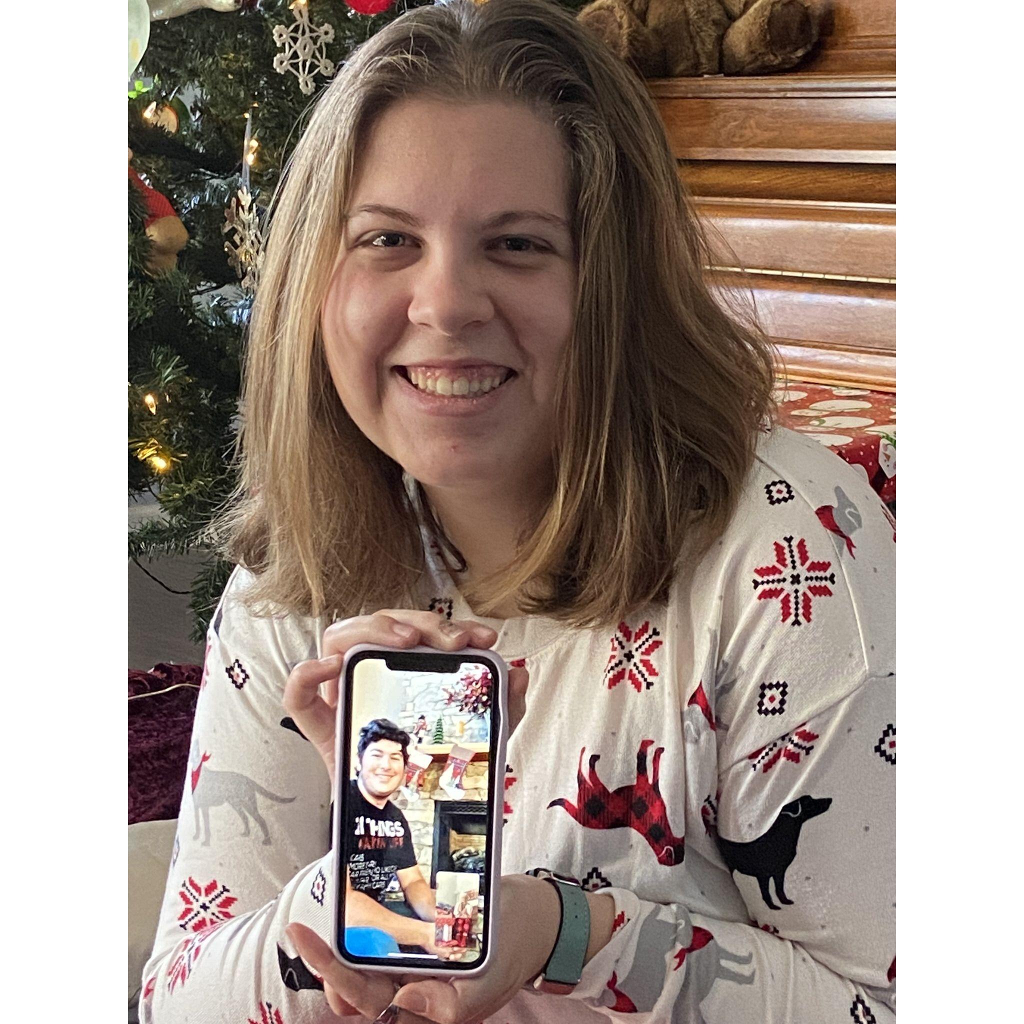 December 25, 2022, our first Christmas "together"