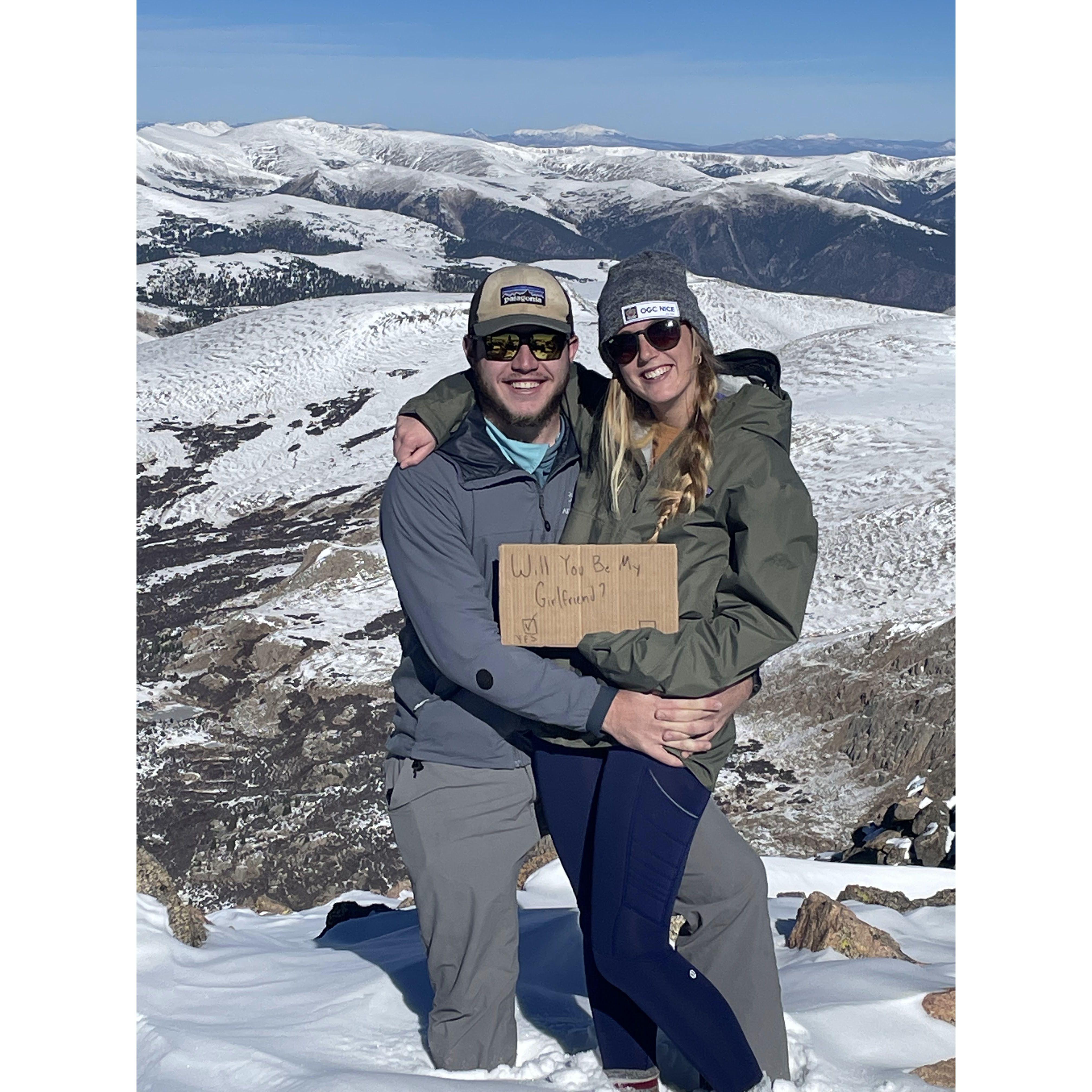 The first time she said yes