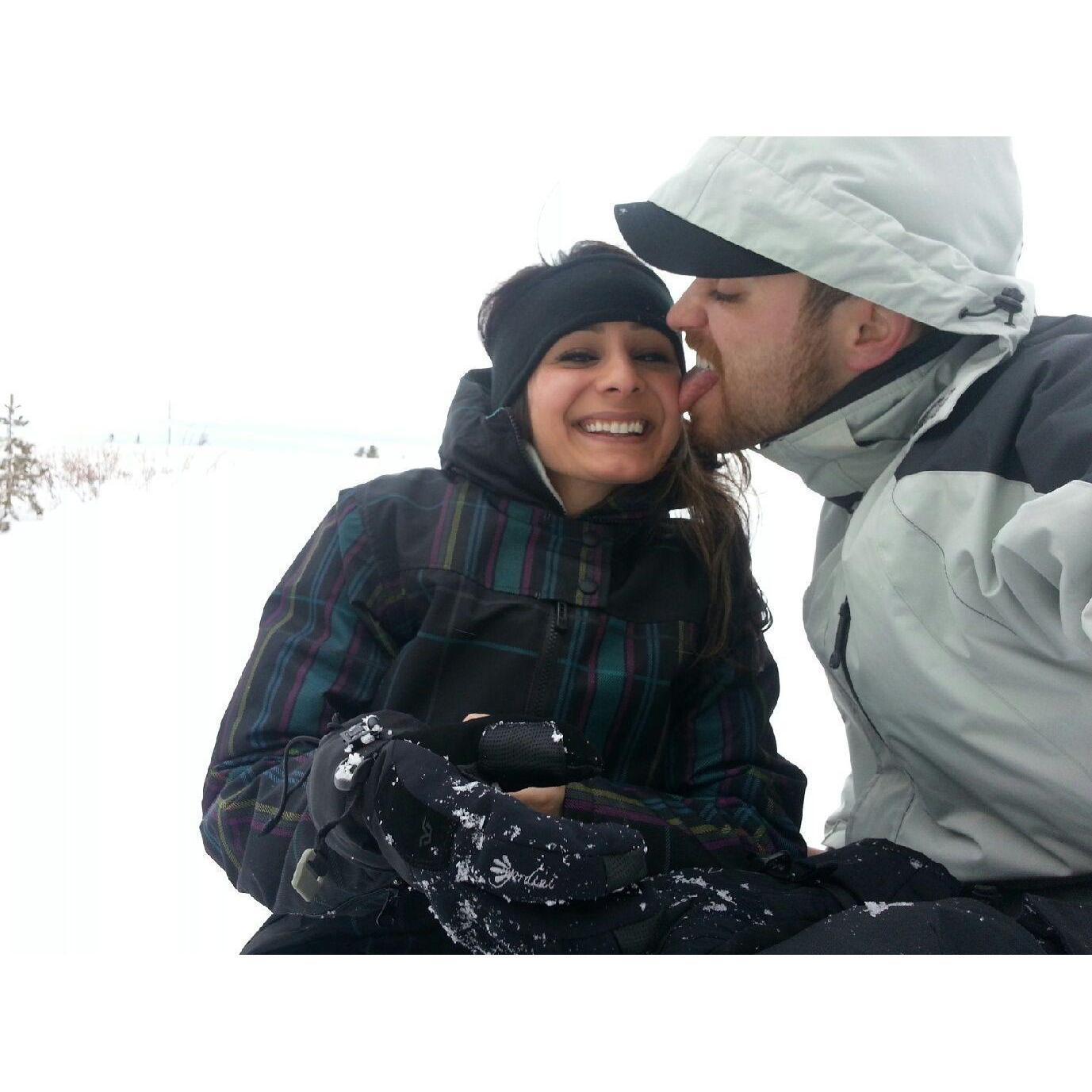Snow fights are the best!