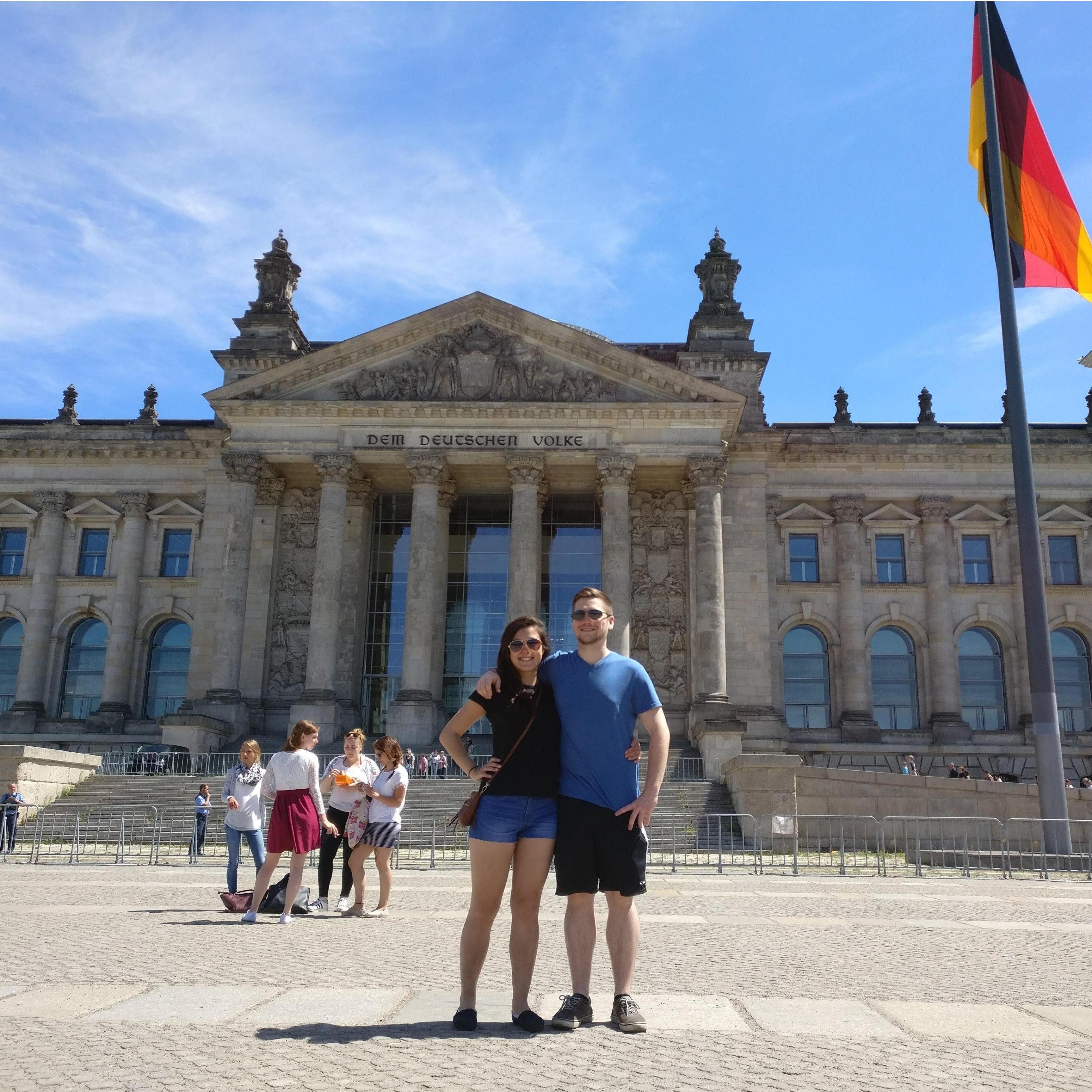 The Reichstag, Berlin, Germany, June 2017