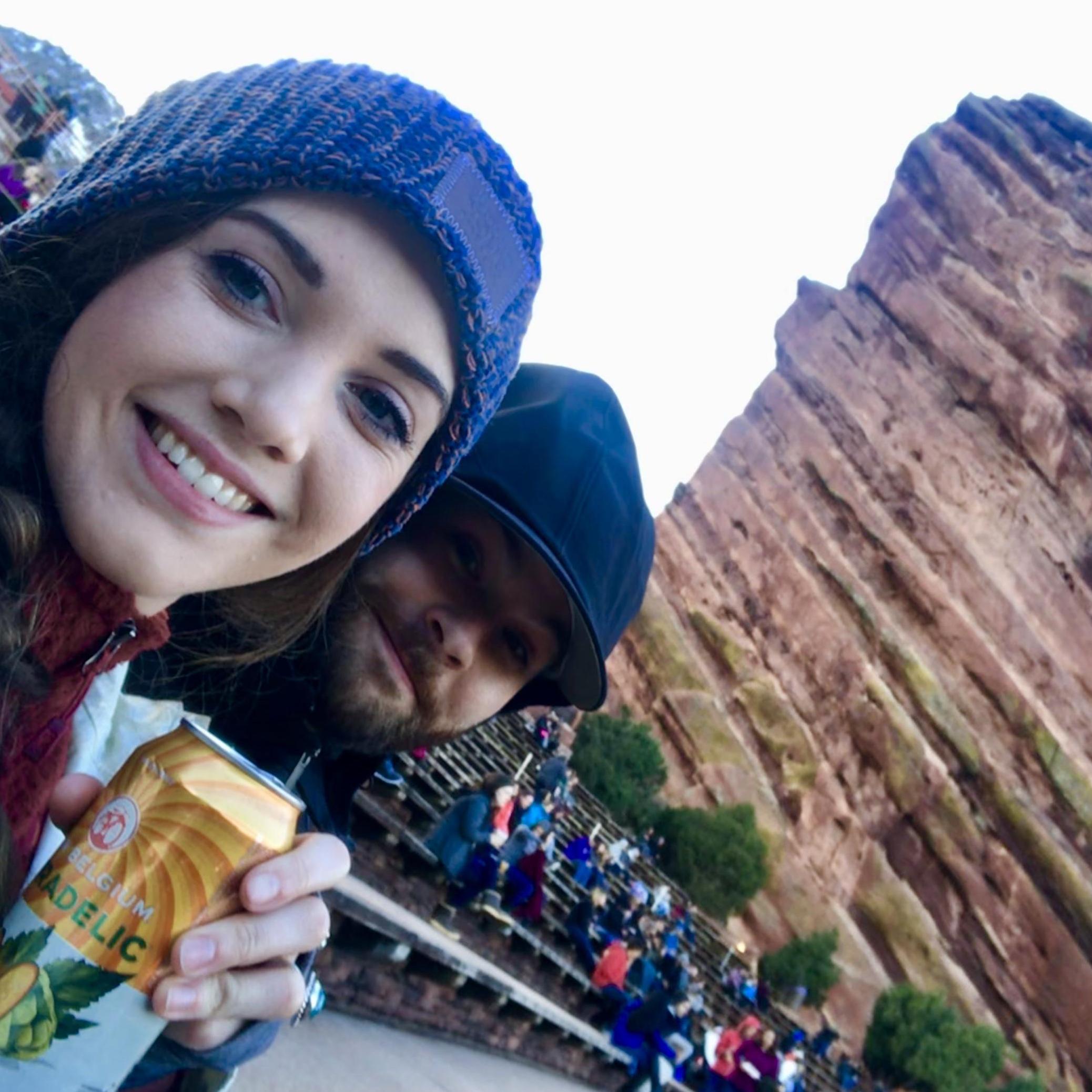 Concert at the Red Rocks Amphitheatre!