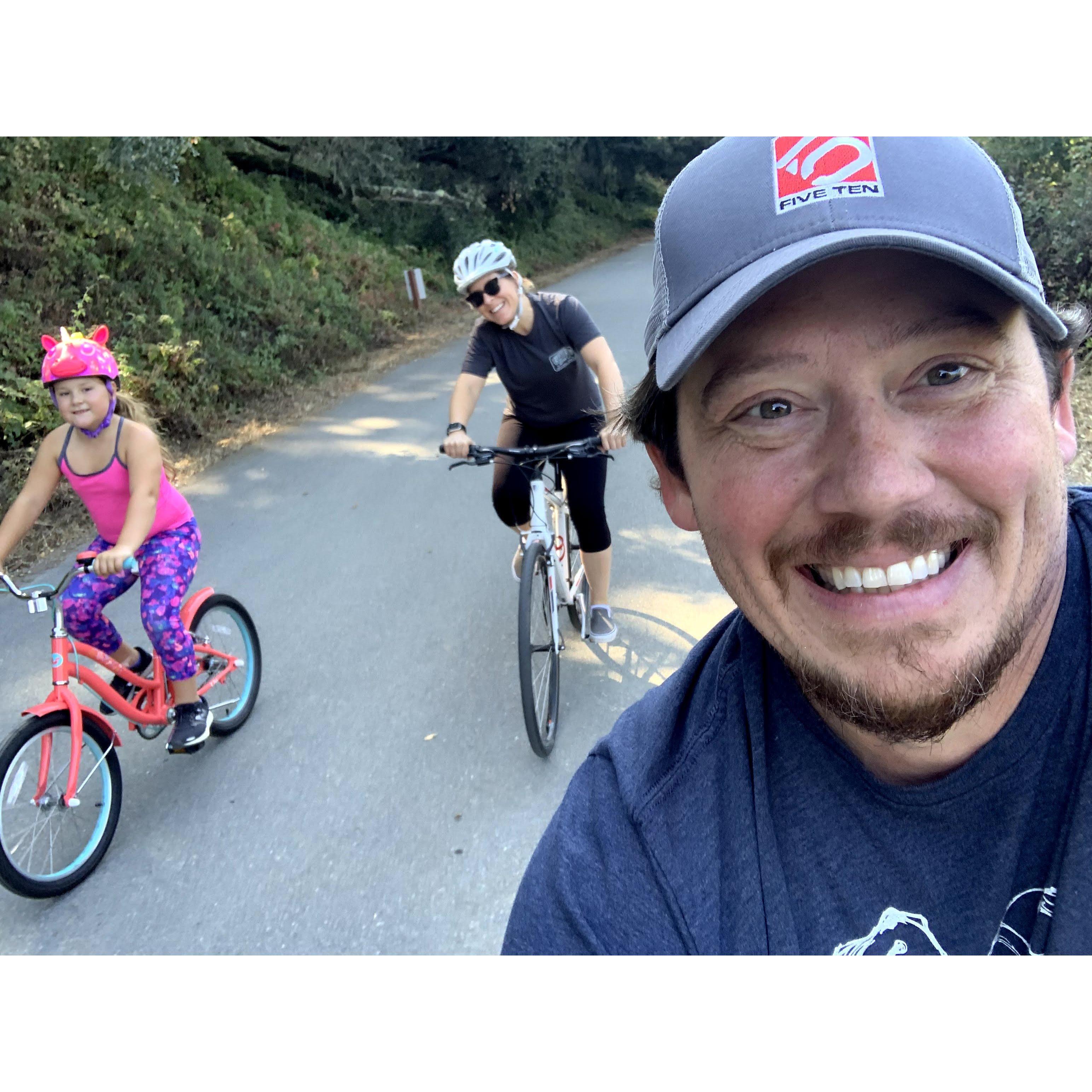 Biking in Carmel Valley
