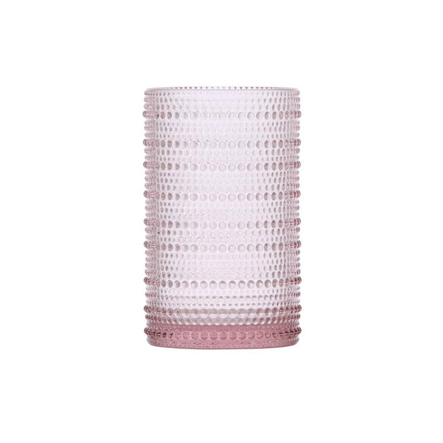 Fortessa Jupiter Highball Glasses, Set of 6, Pink