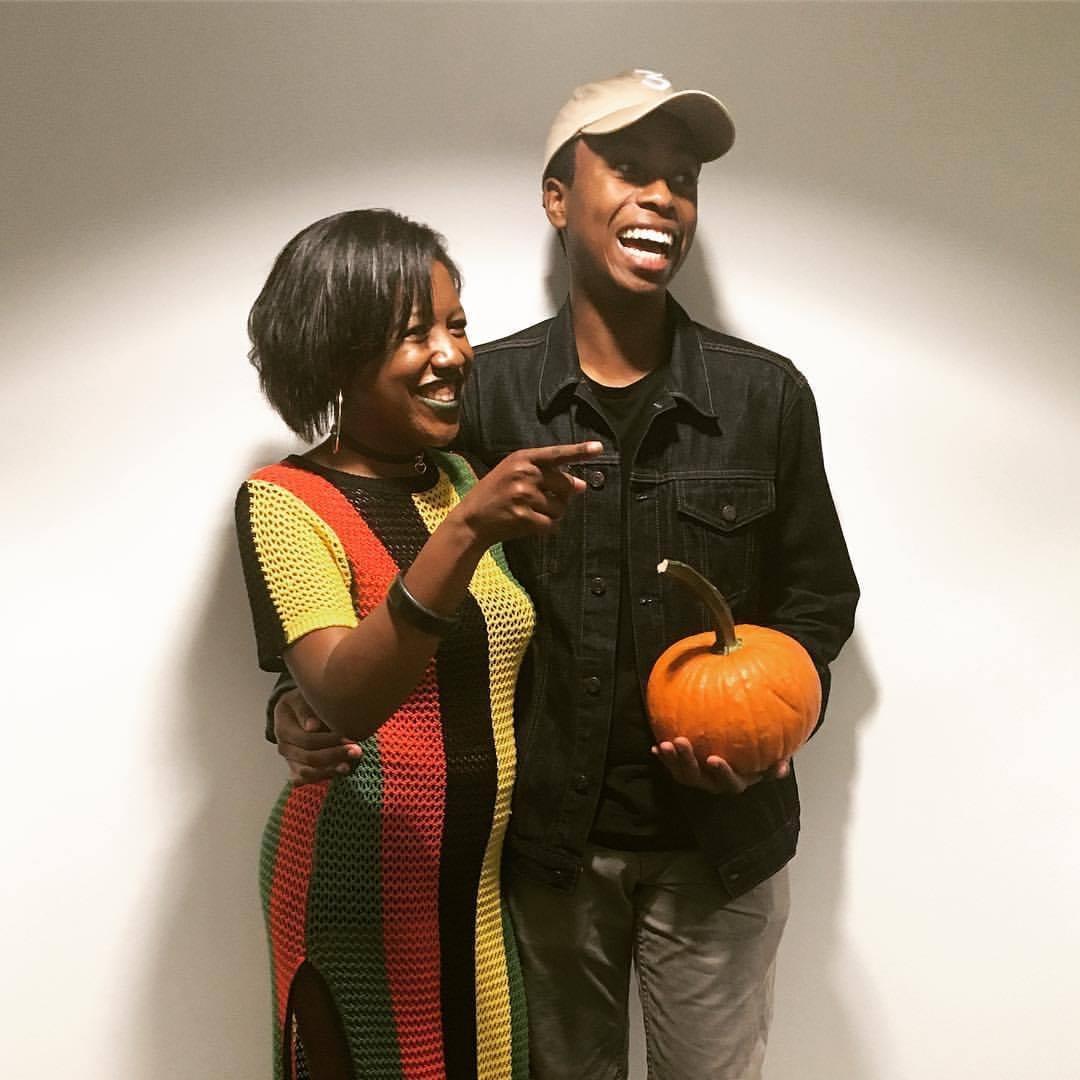 Dressing up as Rihanna and Chance for Halloween! - 2017