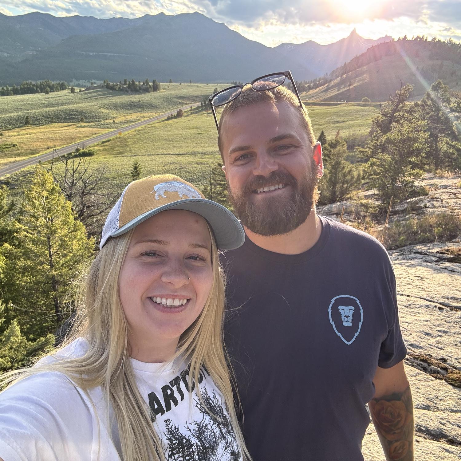Stopped to hang at a scenic spot on the Beartooth scenic highway, a famous road that connects Yellowstone to Red Lodge, Montana.