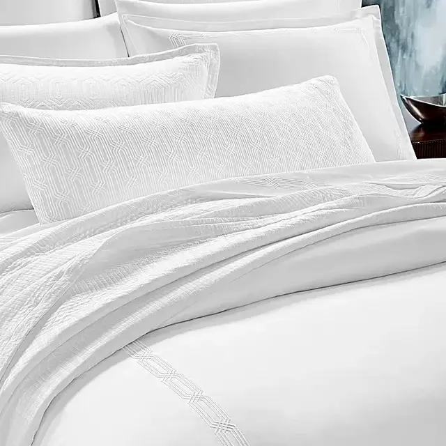 Hudson Park King Duvet Cover and Shams