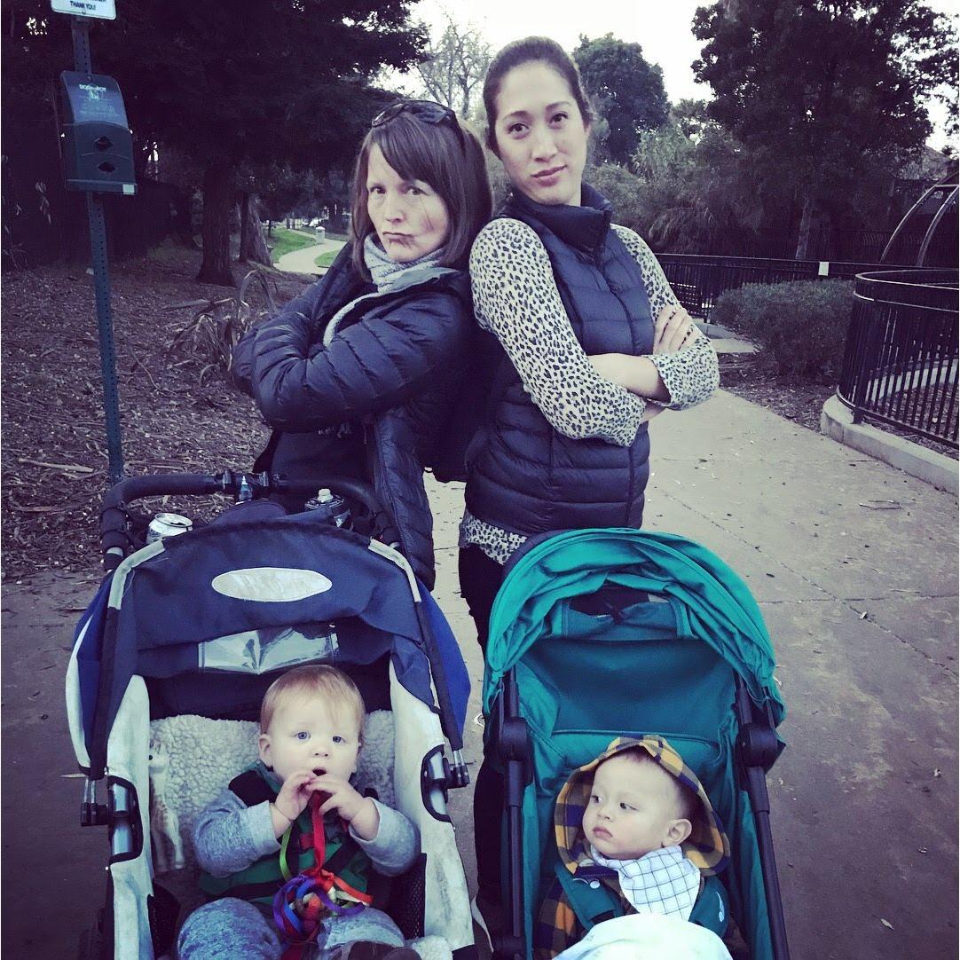 Adrienne with her two sons Leon and Rey have been loves since before Wren was born. Adrienne's sister Alison is joining the party as well!