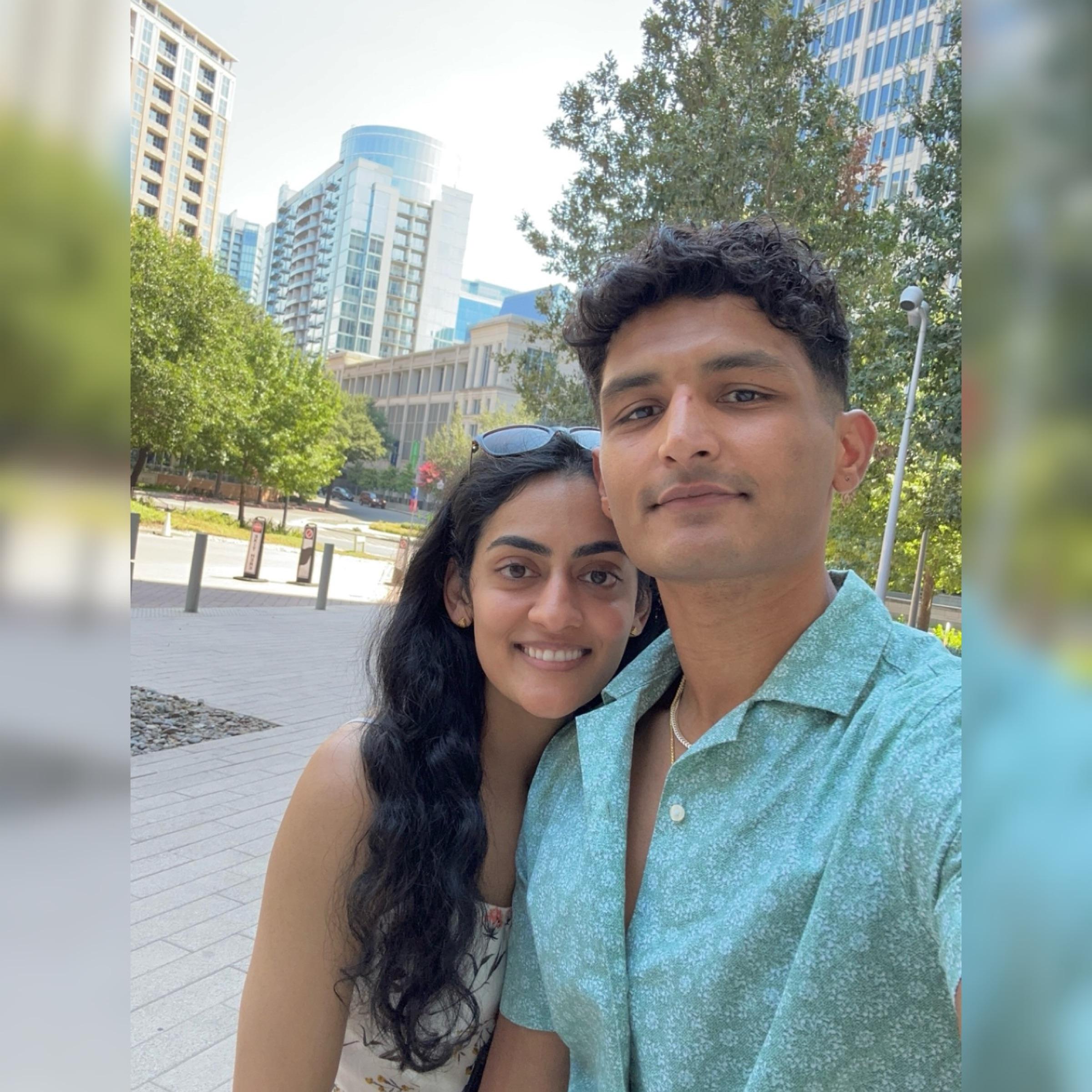 Exploring Dallas for the first time together